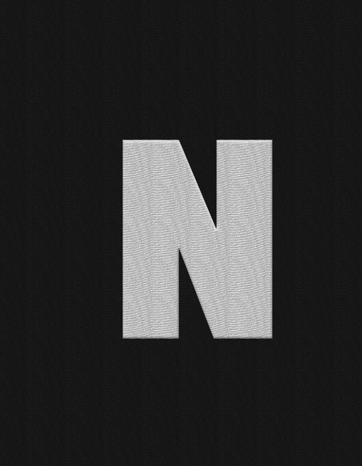 "N" Letter Cap