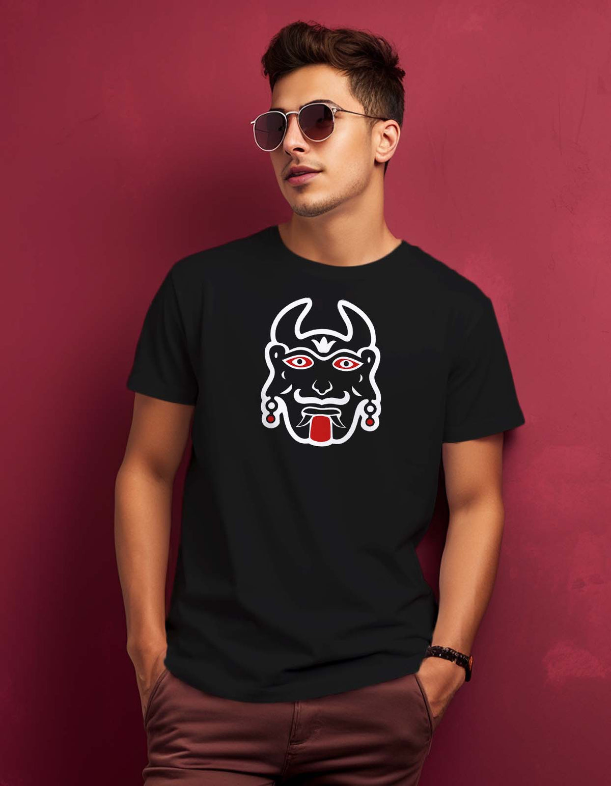 "Nazar Battu" Devil T Shirt