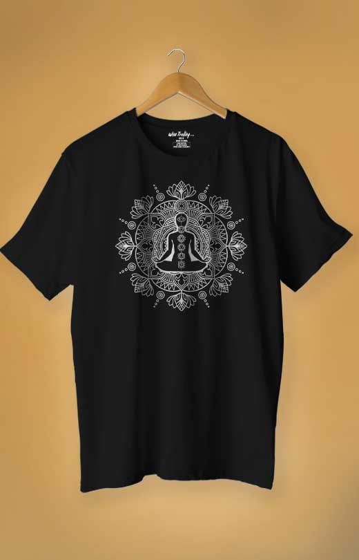 Mandala T shirt Black