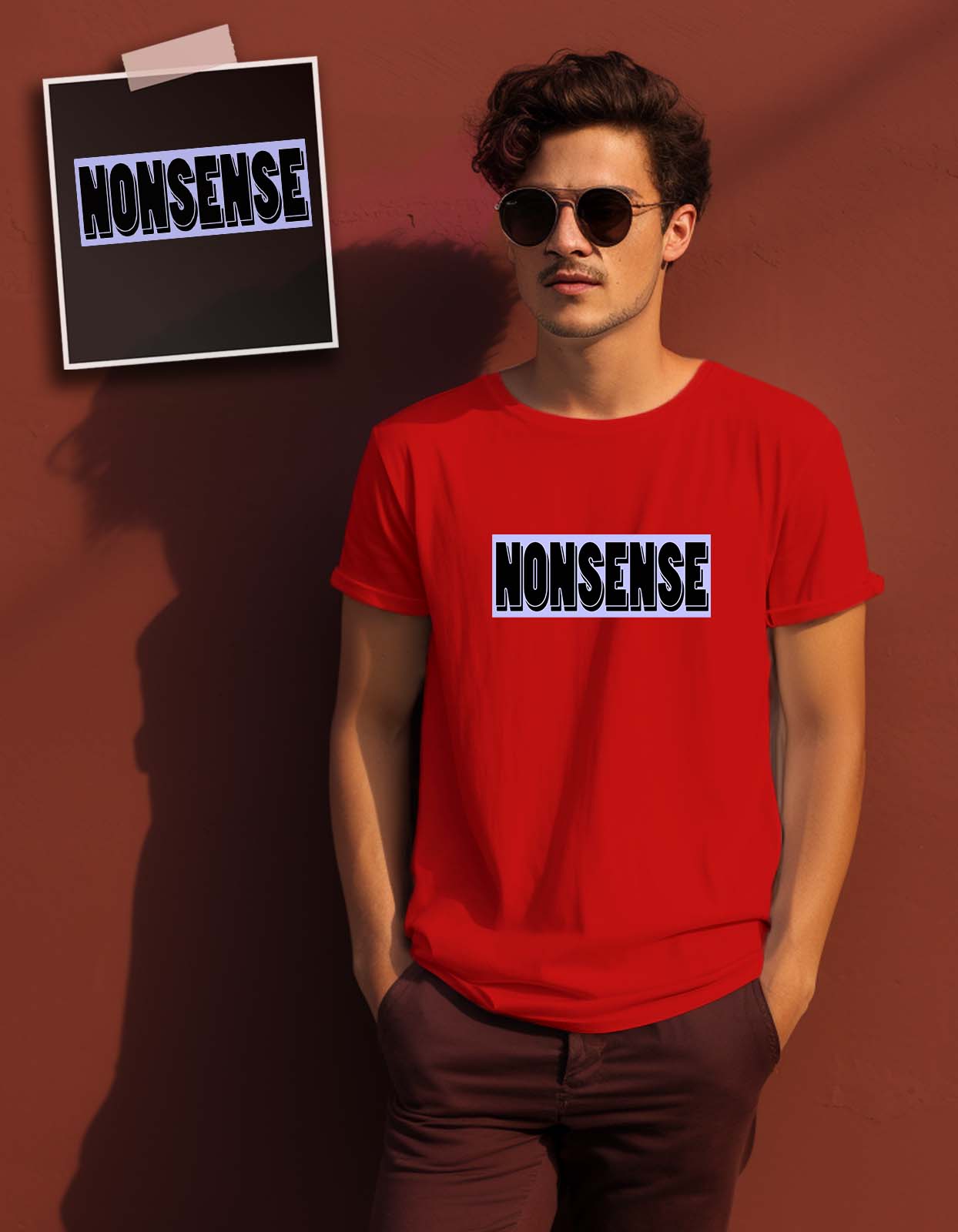 Nonsense Printed T Shirt