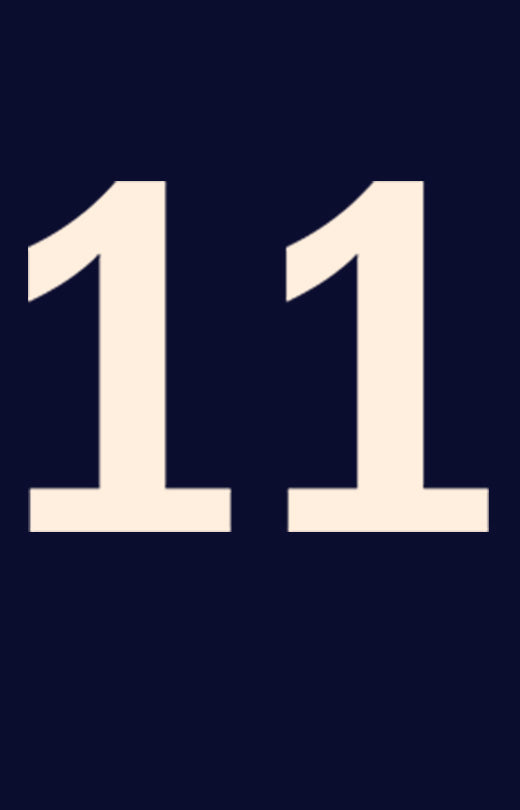 Number '11' T shirt