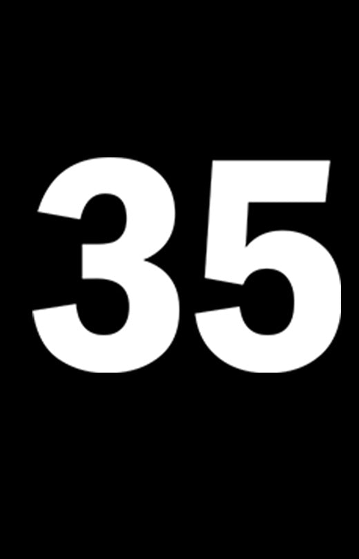 Number '35' T shirt