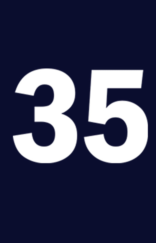 Number '35' T shirt