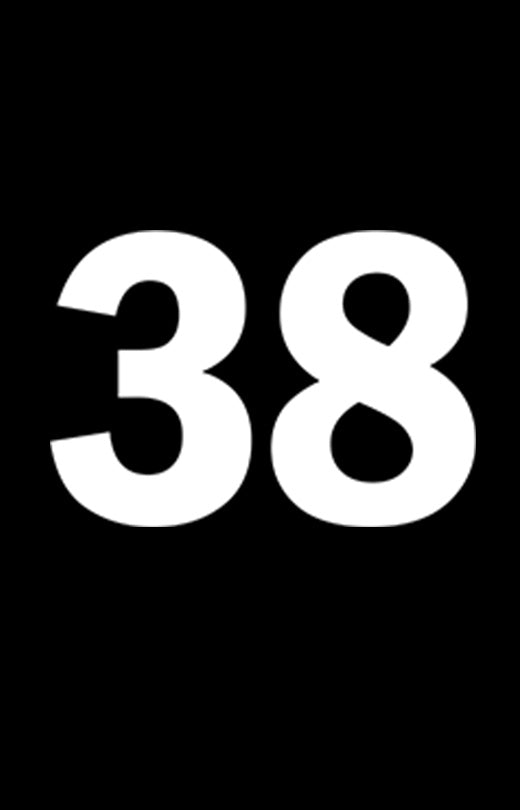 Number '38' T shirt