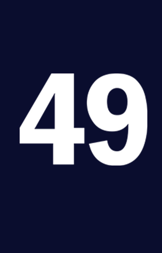 Number '49' T shirt