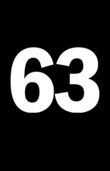 Number '63' T shirt