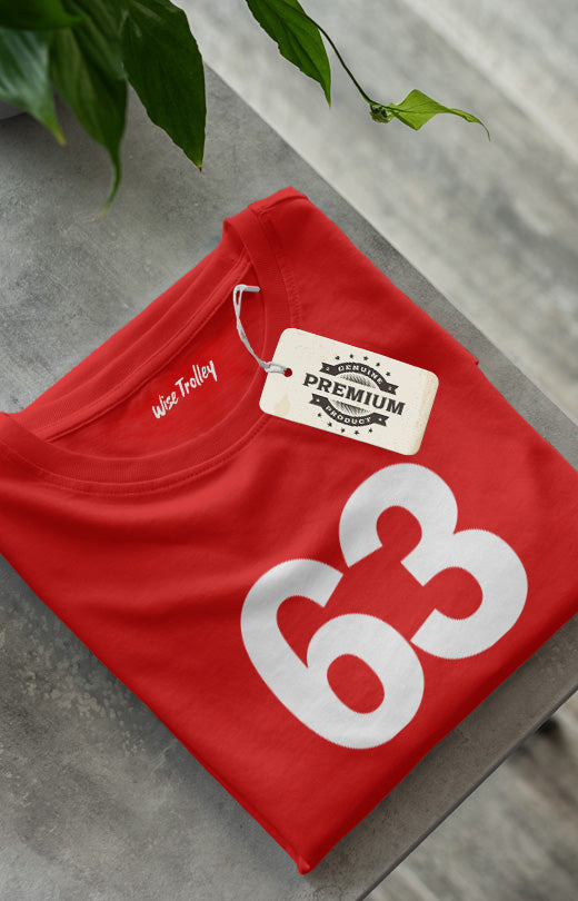 Number '63' T shirt