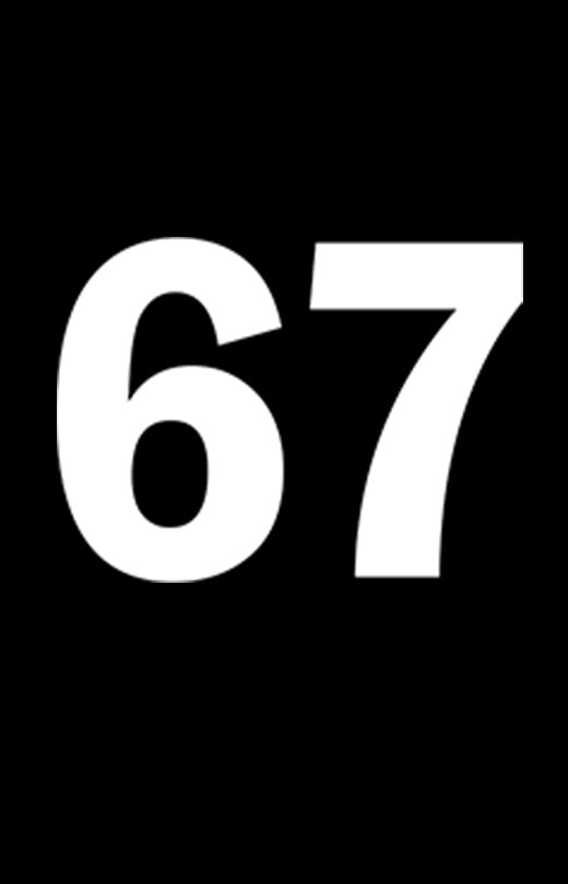 Number '67' T shirt