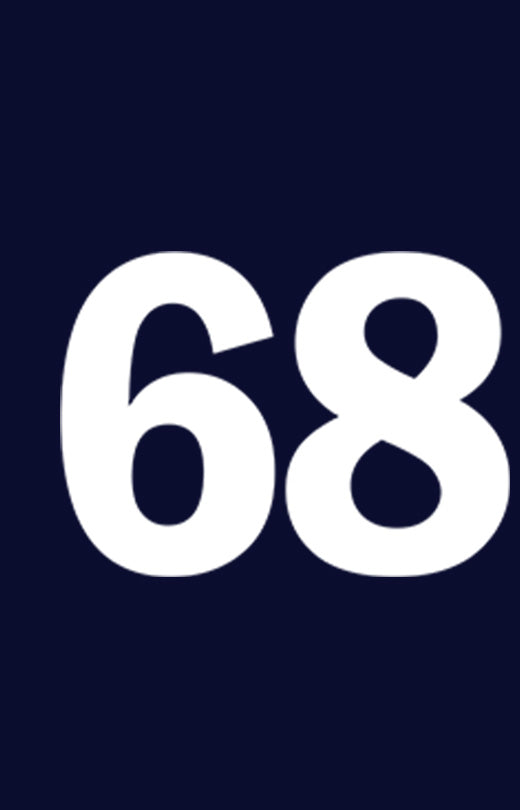 Number '68' T shirt