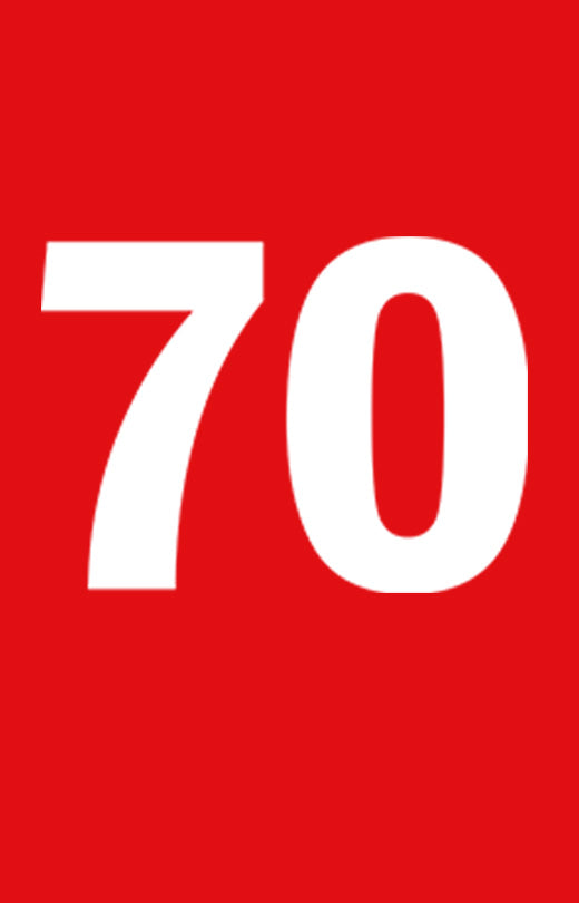 Number '70' T shirt