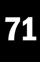 Number '71' T shirt