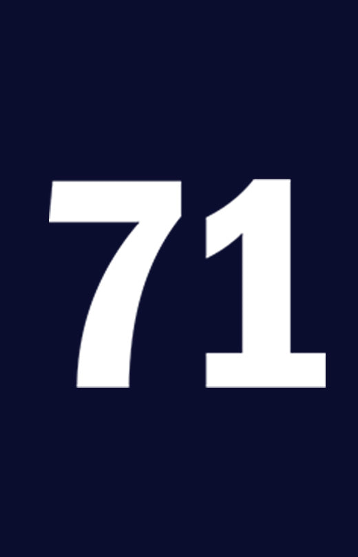 Number '71' T shirt