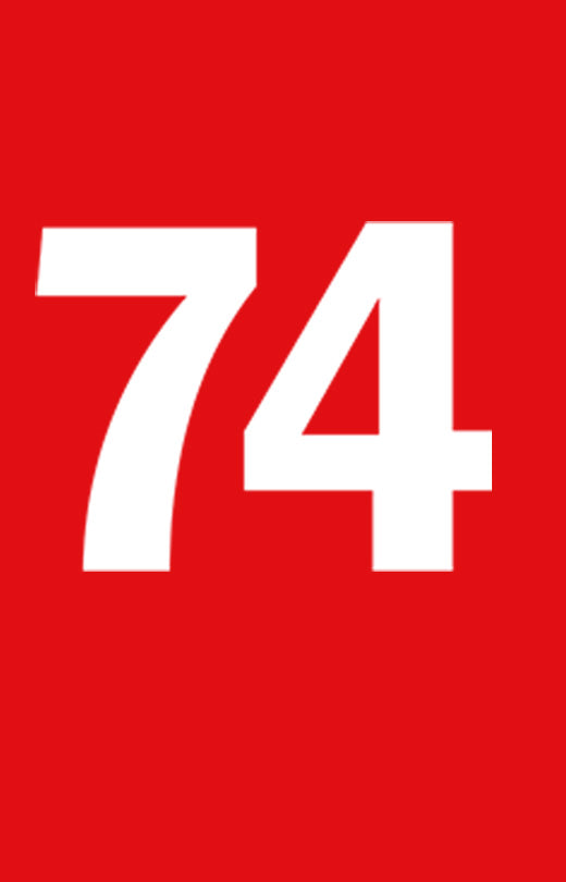 Number '74' T shirt