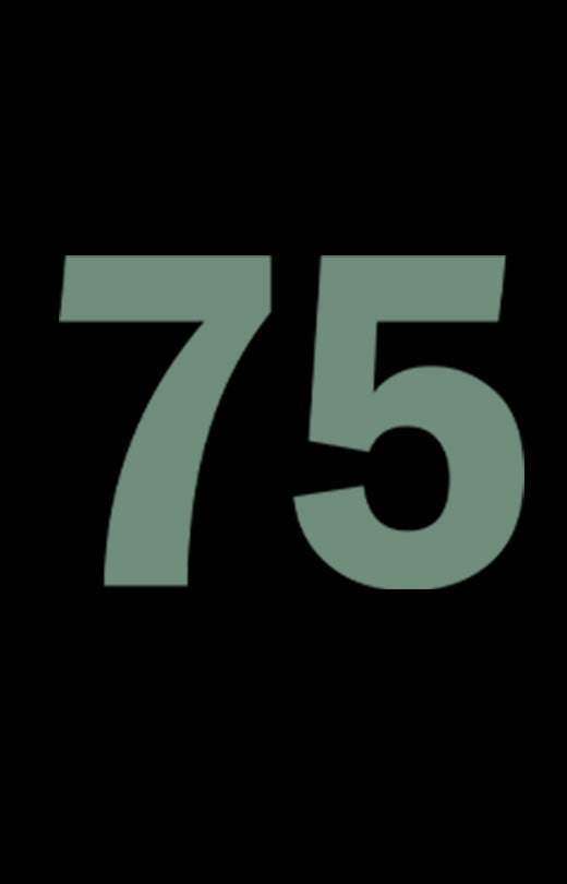 Number '75' T shirt