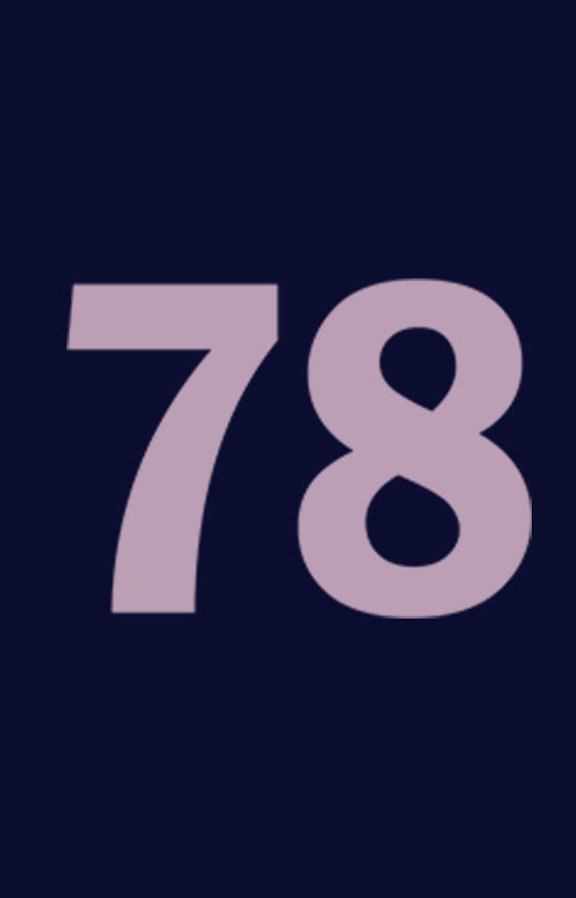 Number '78' T shirt