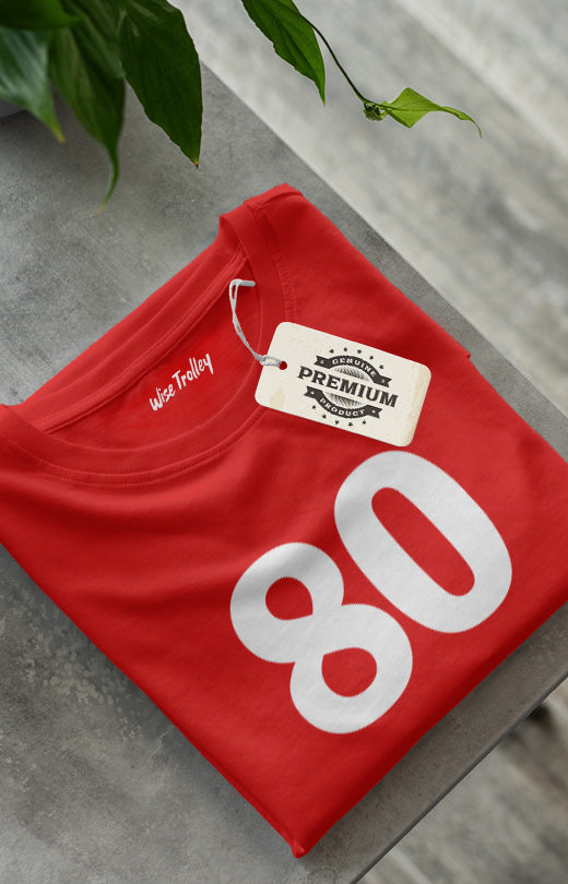 Number '80' T shirt