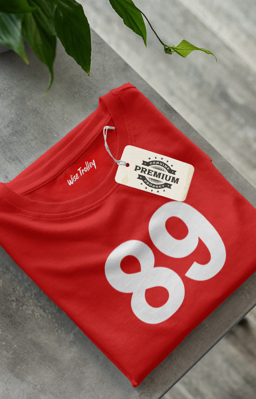 Number '89' T shirt