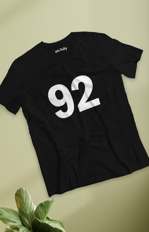 Number '92' T shirt