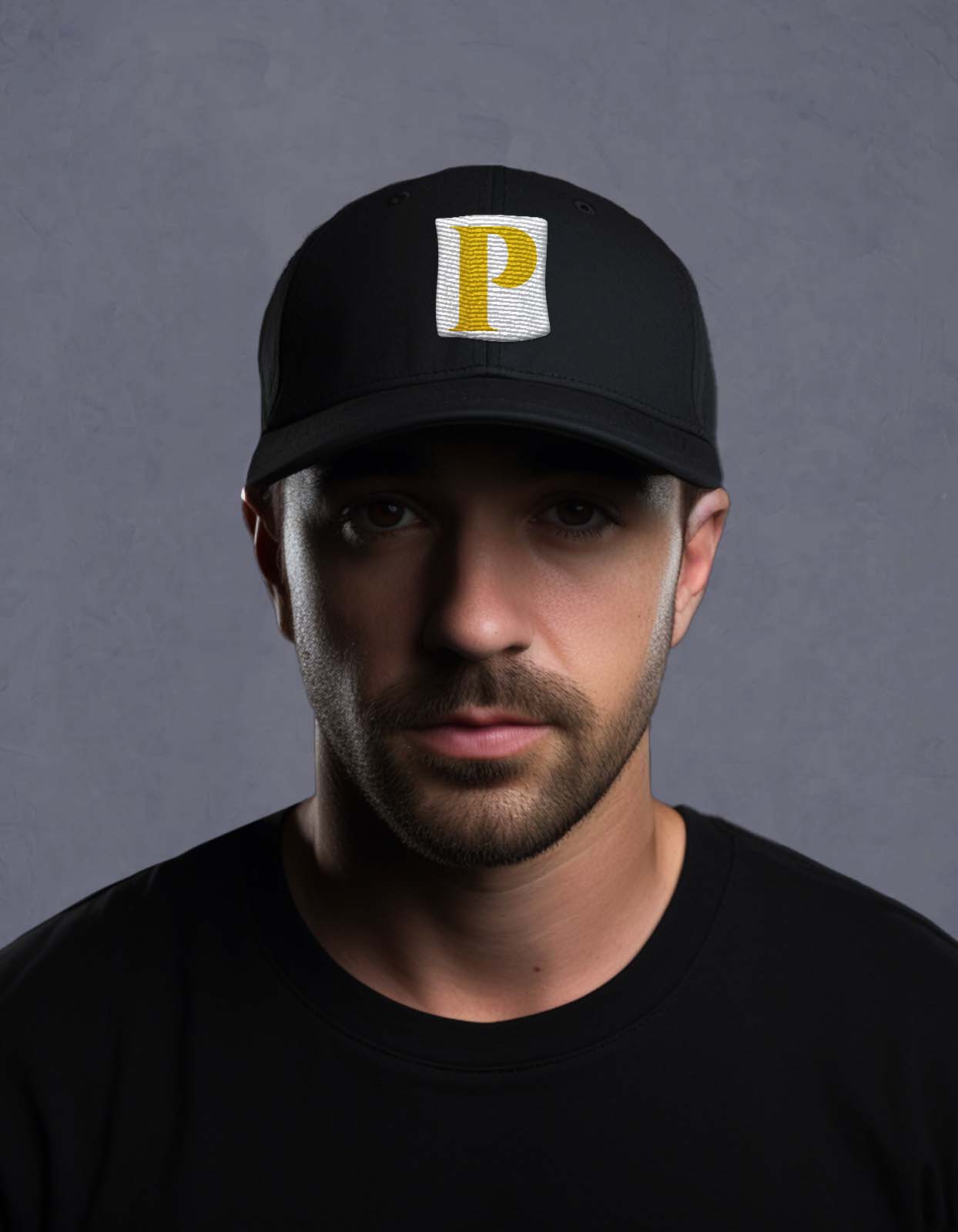 "P" Letter Cap