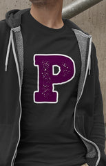 'P' Letter T shirt