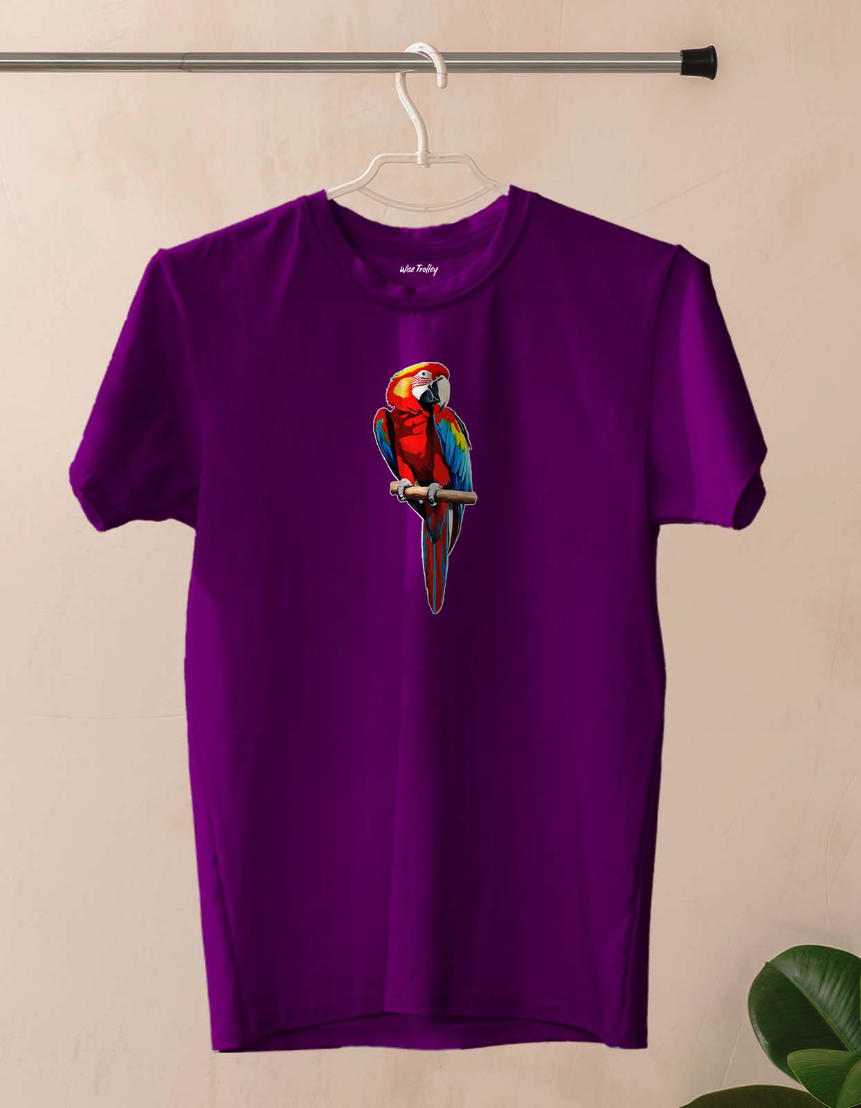 Parrot Printed T Shirt