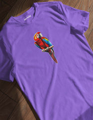 Parrot Printed T Shirt