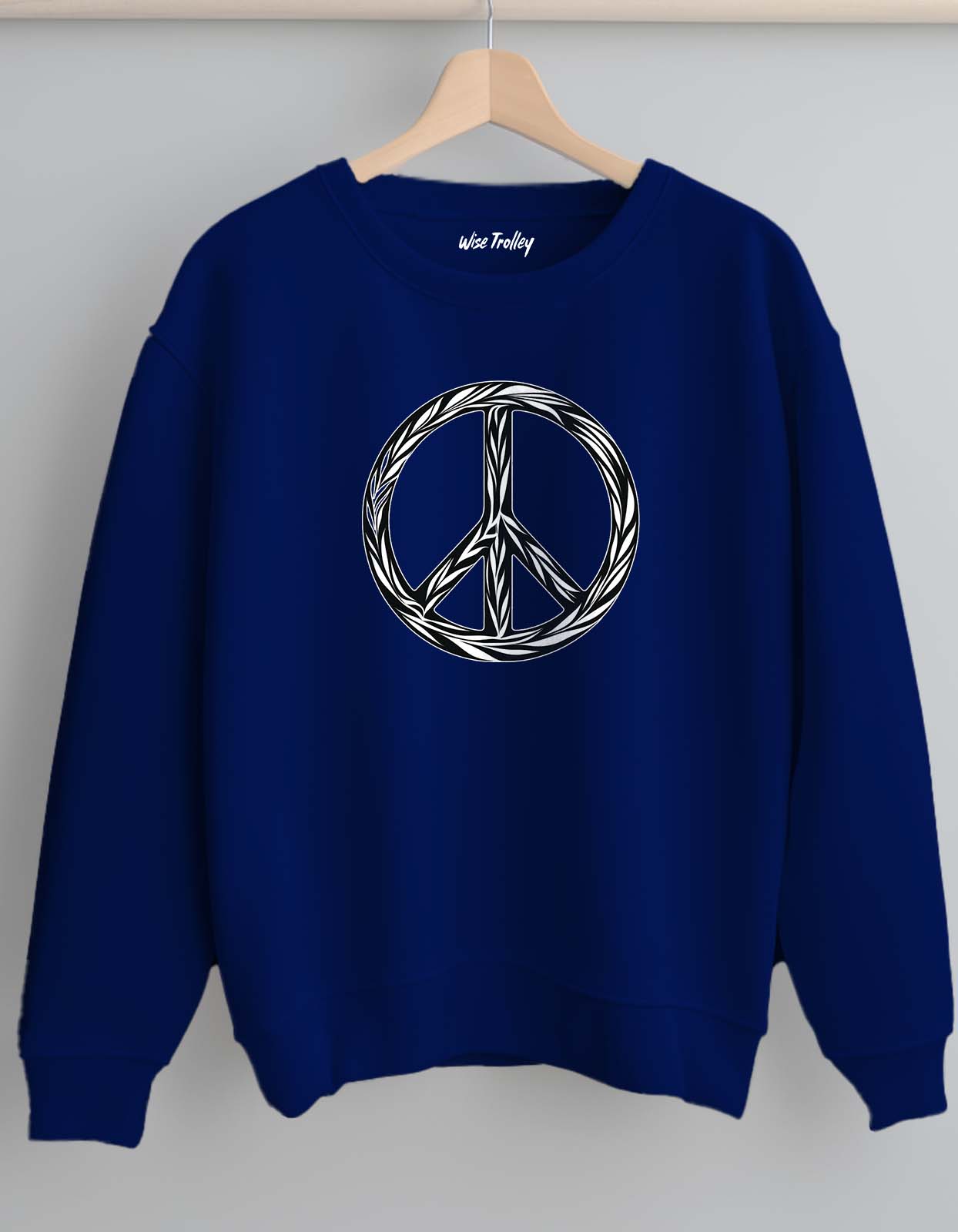 Peace Symbol Sweatshirt Unisex Online In India