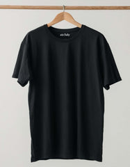 Plain Black Oversized T shirt