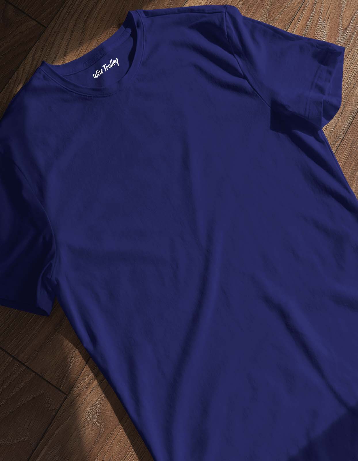 Plain Blue T Shirt