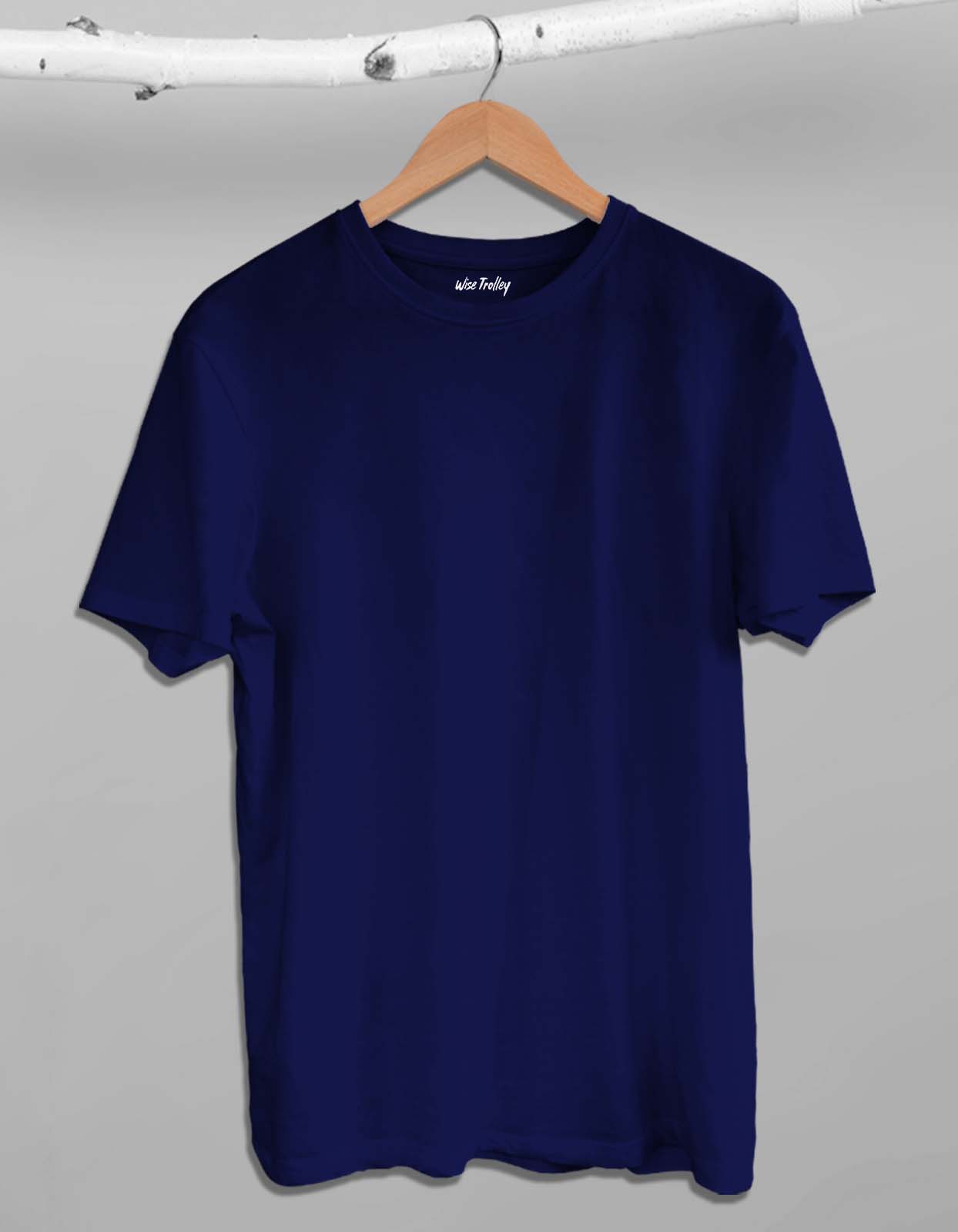 Plain Blue T Shirt