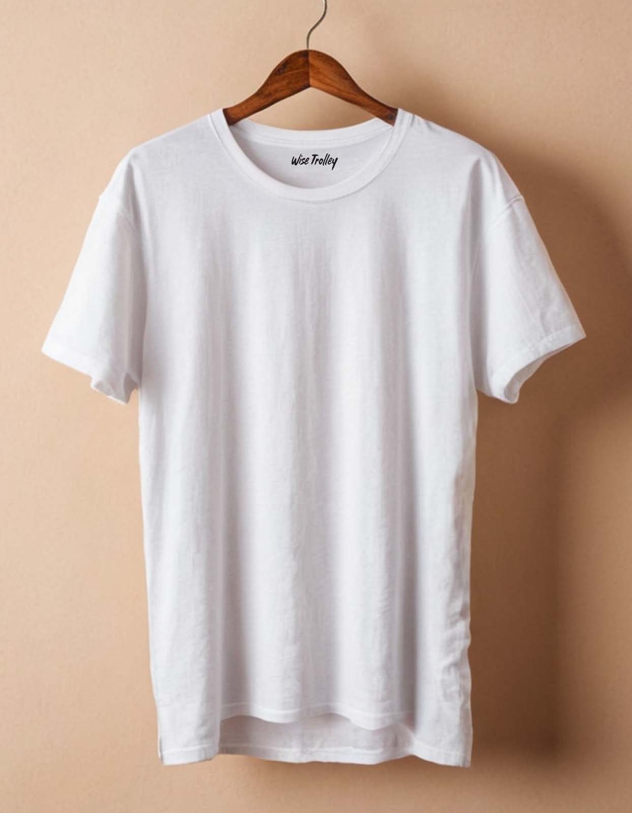 Plain White Oversized T shirt