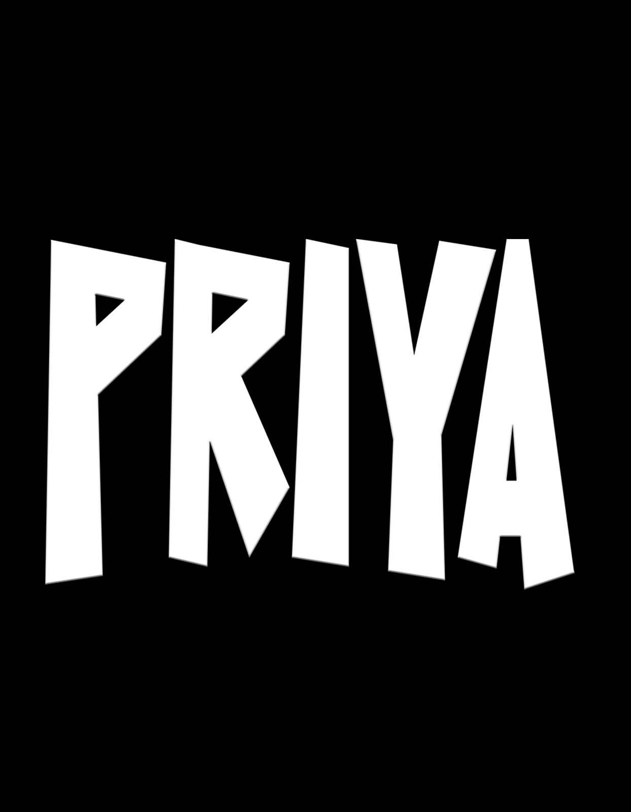 Priya Name T shirt