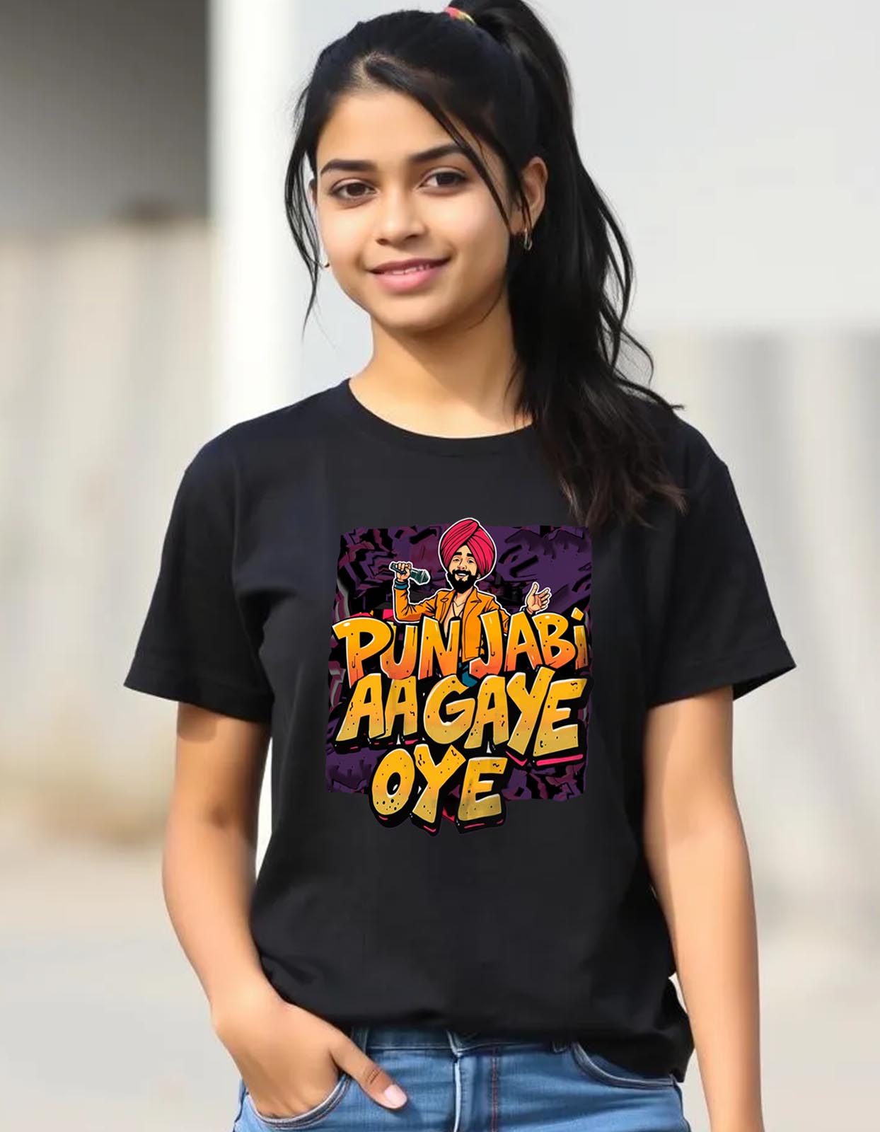 "Punjabi Aa Gaye Oye" Punjabi T-shirt