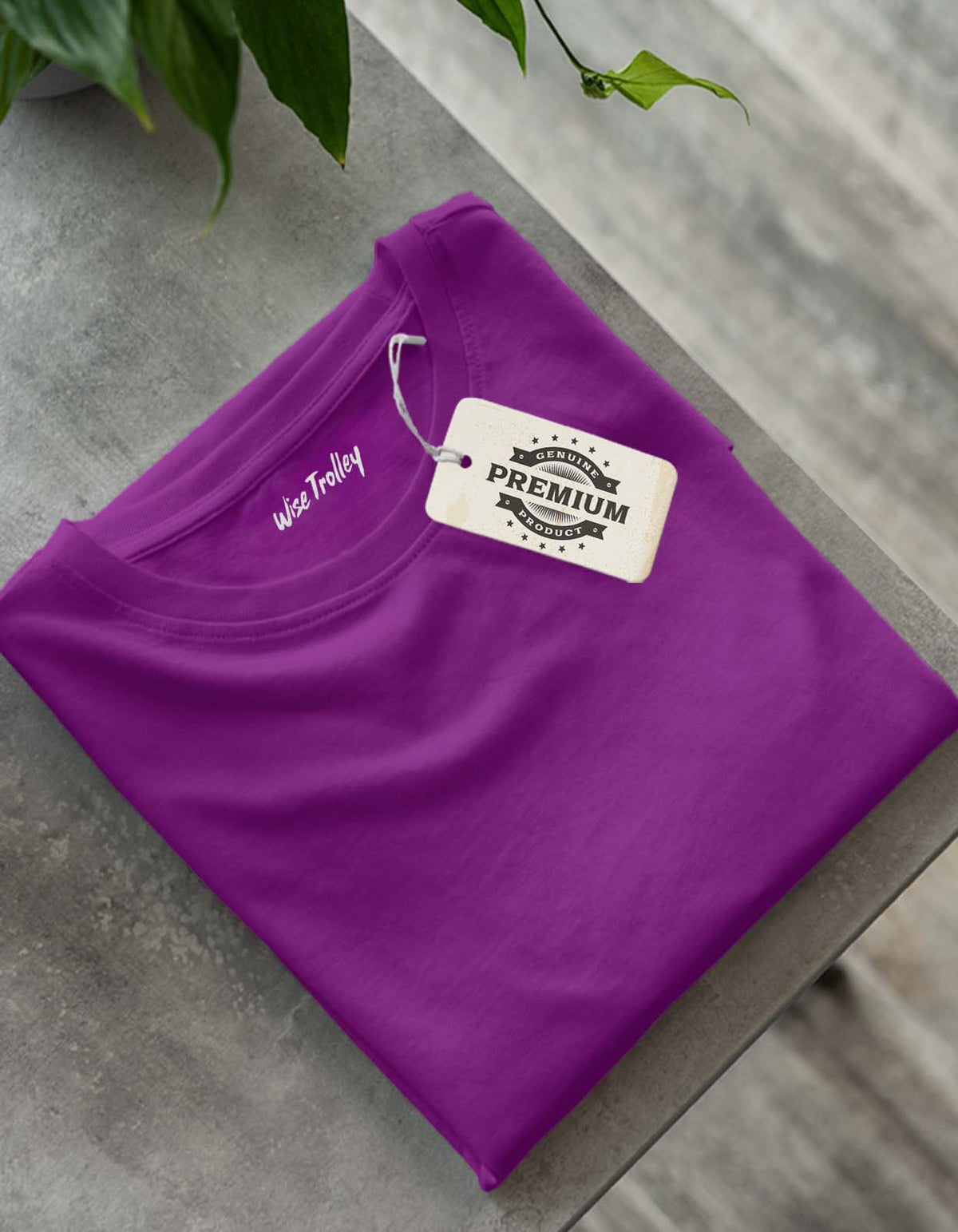 Purple T Shirt Plain