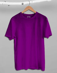 Purple T Shirt Plain