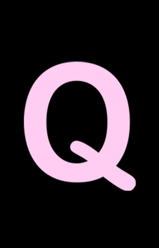 'Q' Letter T shirt