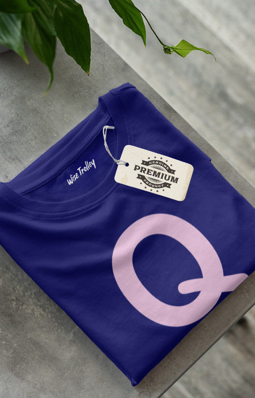 'Q' Letter T shirt