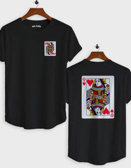 Queen of Hearts Playing Card T-shirt