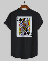 Queen of Spades Playing Card T-shirt