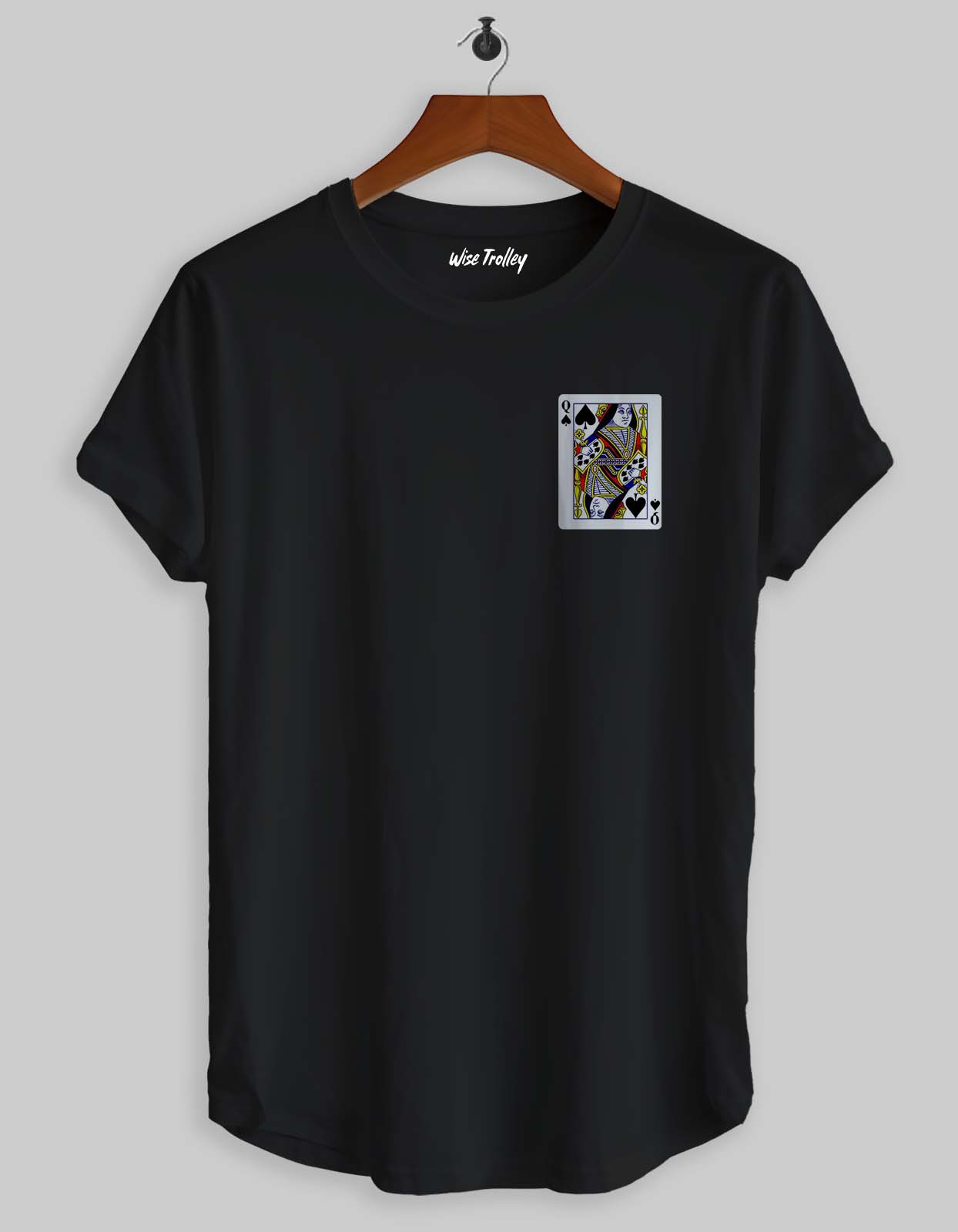 Queen of Spades Playing Card T-shirt