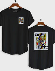 Queen of Spades Playing Card T-shirt