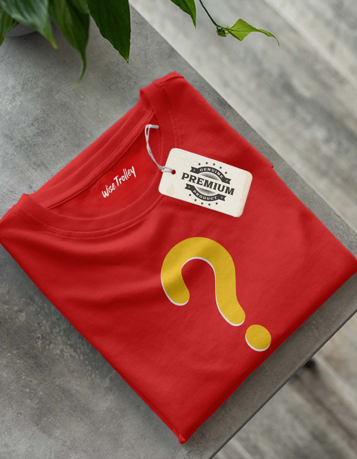 "Question Mark" Graphic Print t shirt