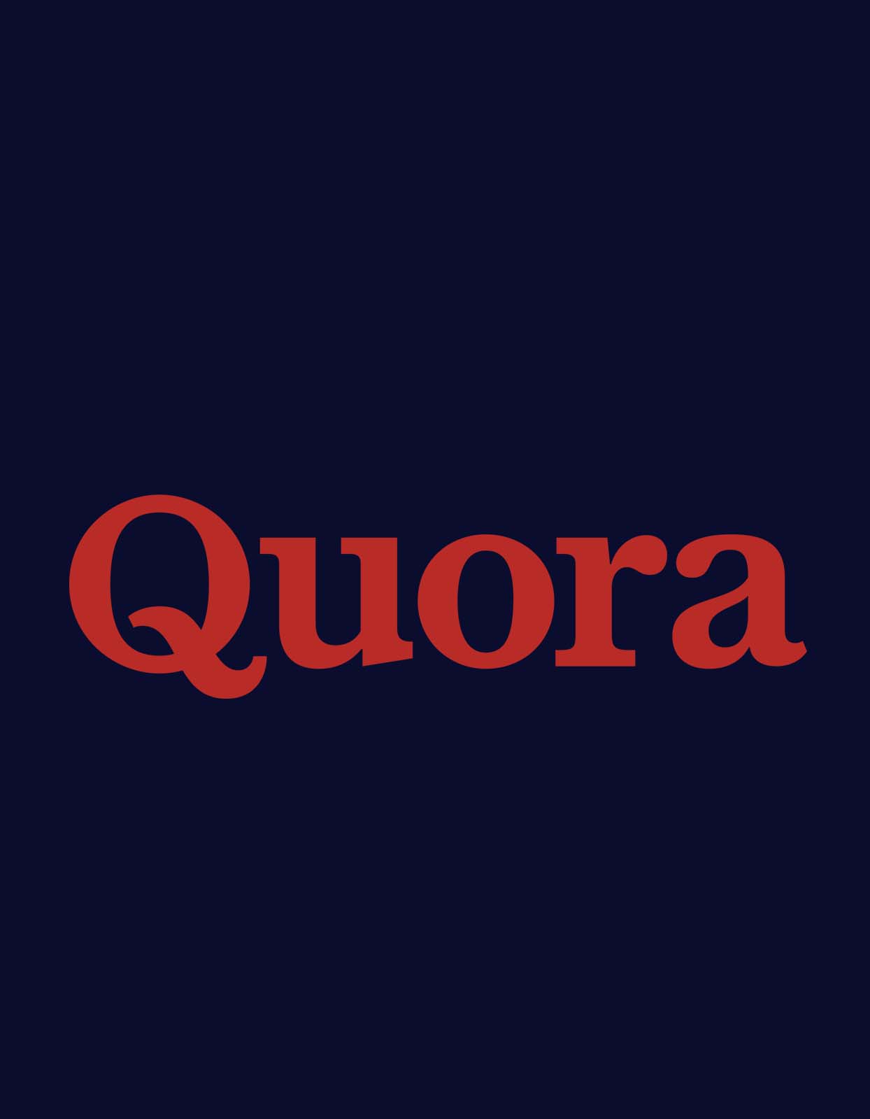 Quora Logo T shirt