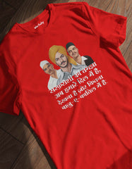 "Sarfaroshi Ki Tamanna Ab Hamare Dil Mein Hai" Bhagat Singh Quotes T-shirt