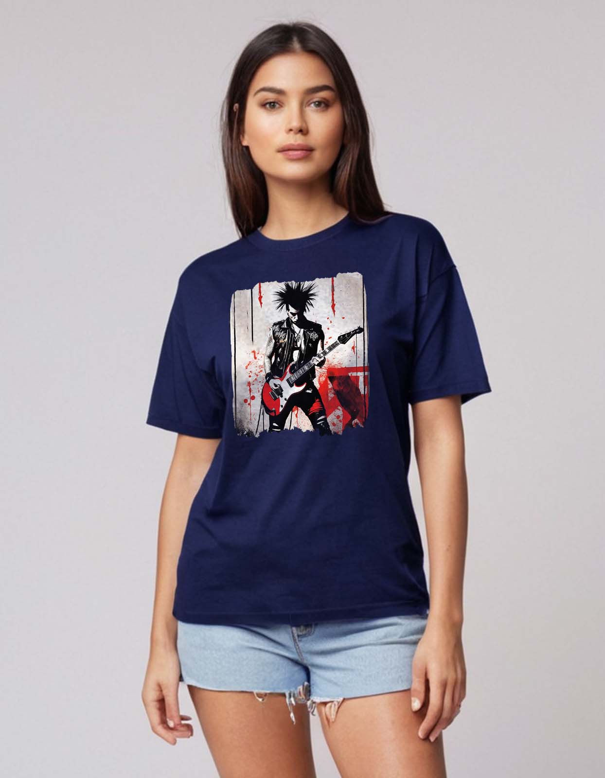 Rockstar Poster Oversized T shirts