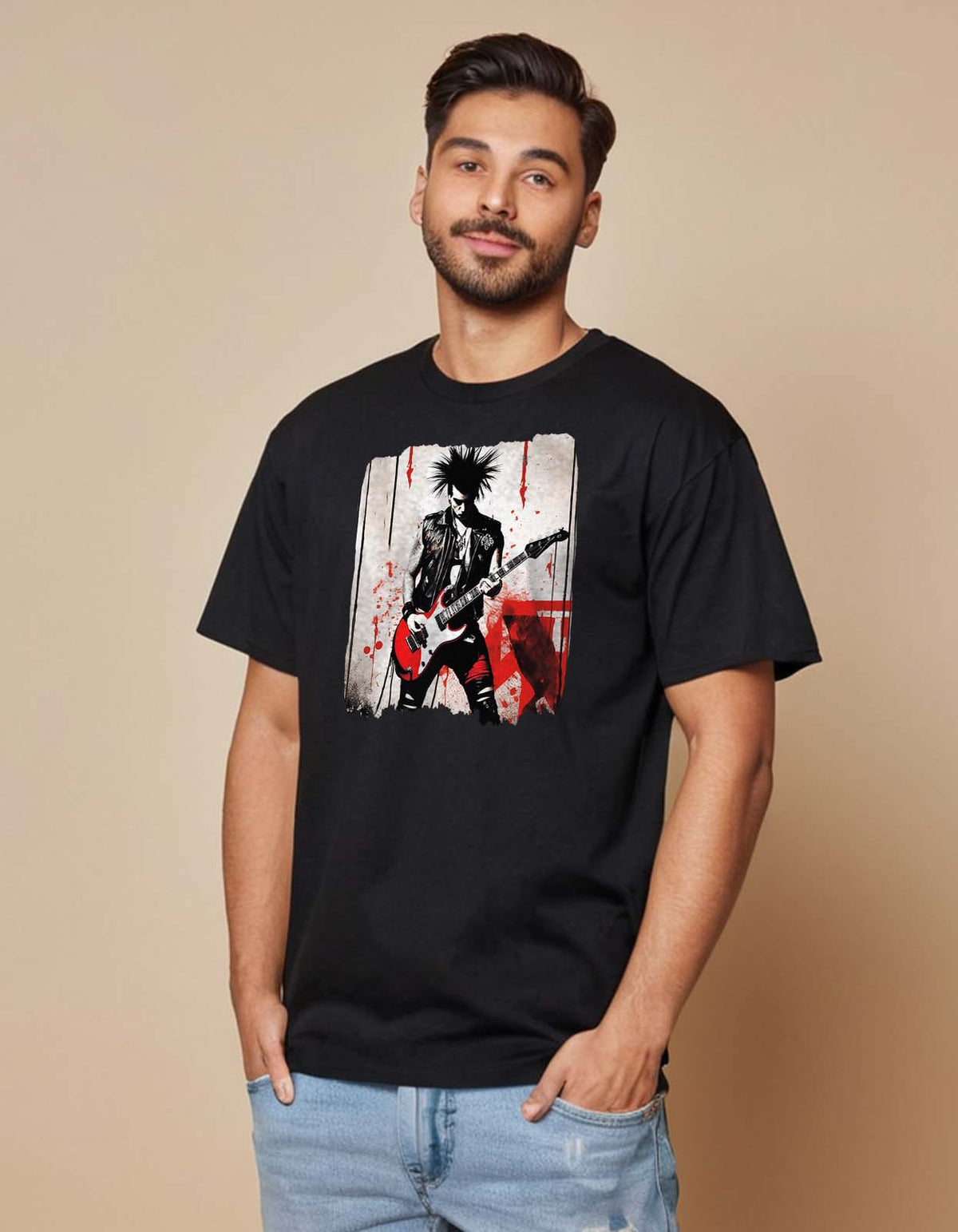 Rockstar Poster Oversized T shirts