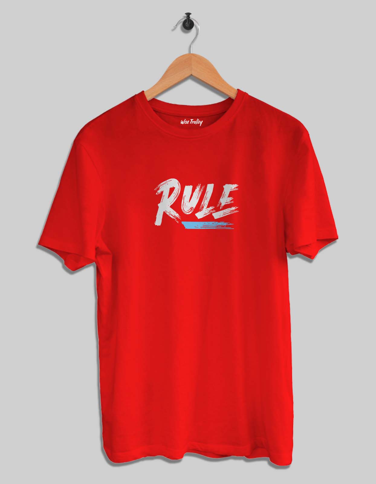 "Rule" Print T shirt