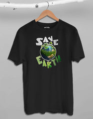 "Save The Earth" Printed T-Shirt