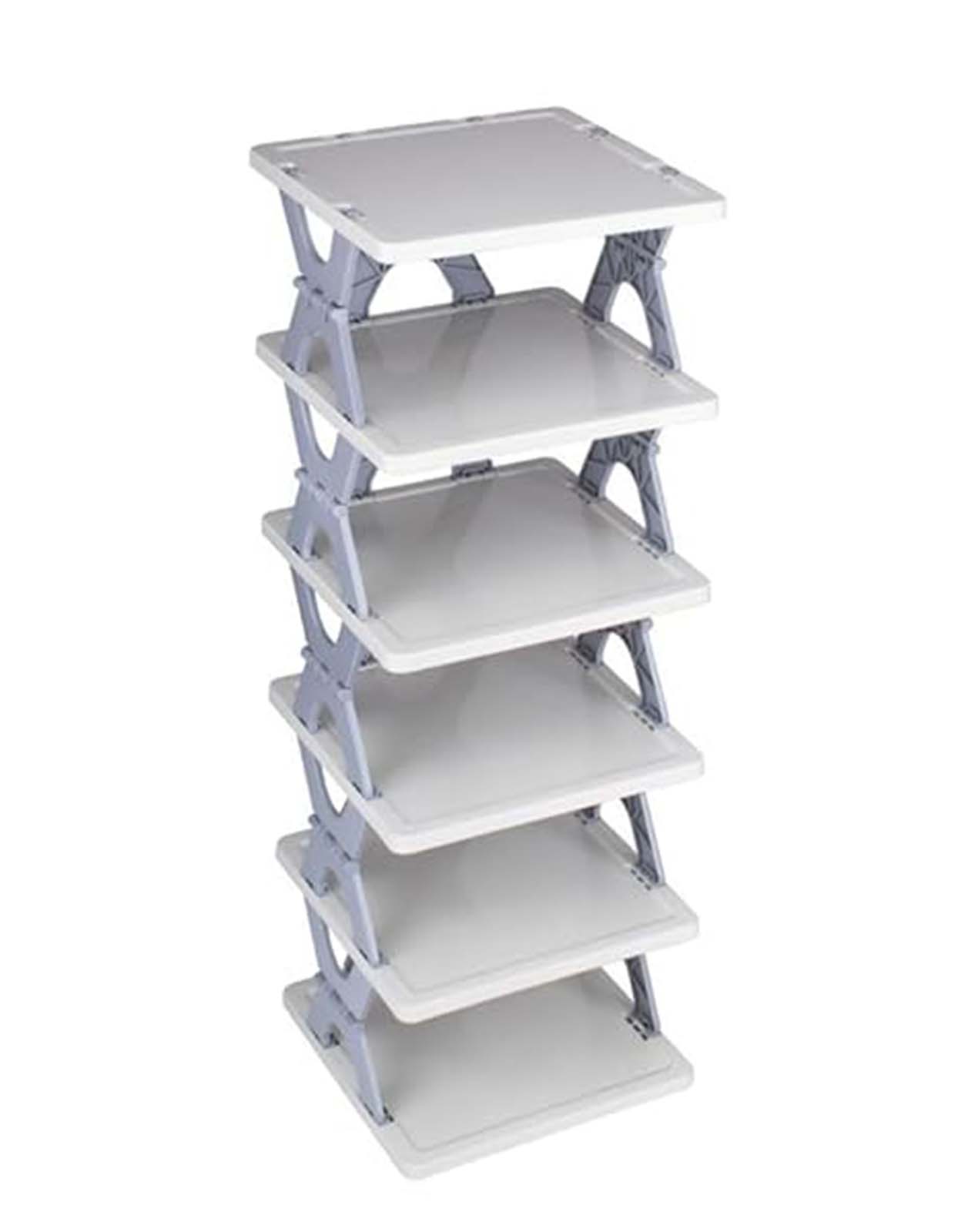 Shoe Rack Plastic | Plastic Adustable Storage Organizer Cabinet For Saving Space | Foldable Shoe Rack Plastic |