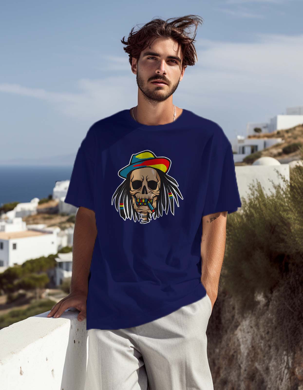 Skull Oversized T-shirt